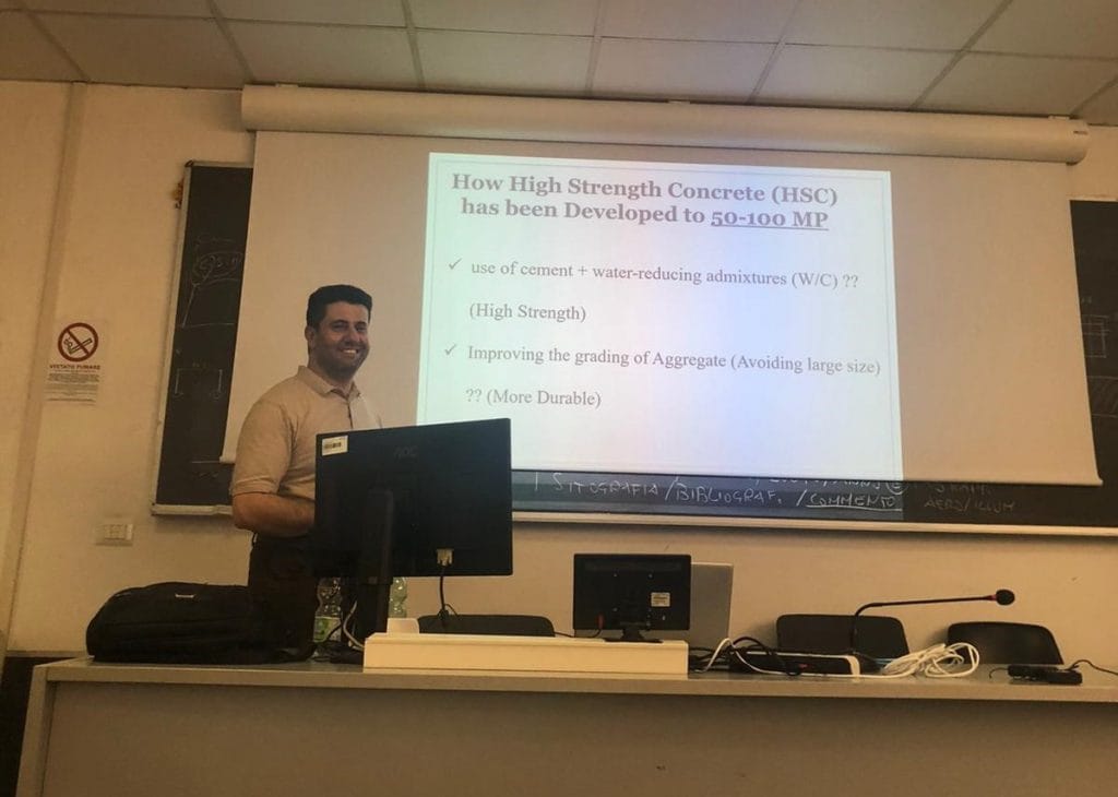 #Intership teaching in Sapienza University-Italy