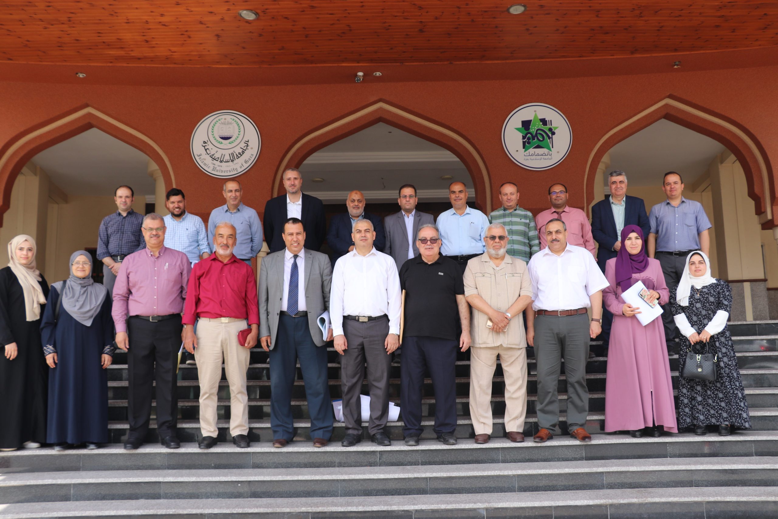 Islamic University Department of Architecture concludes the academic year by discussing graduation projects