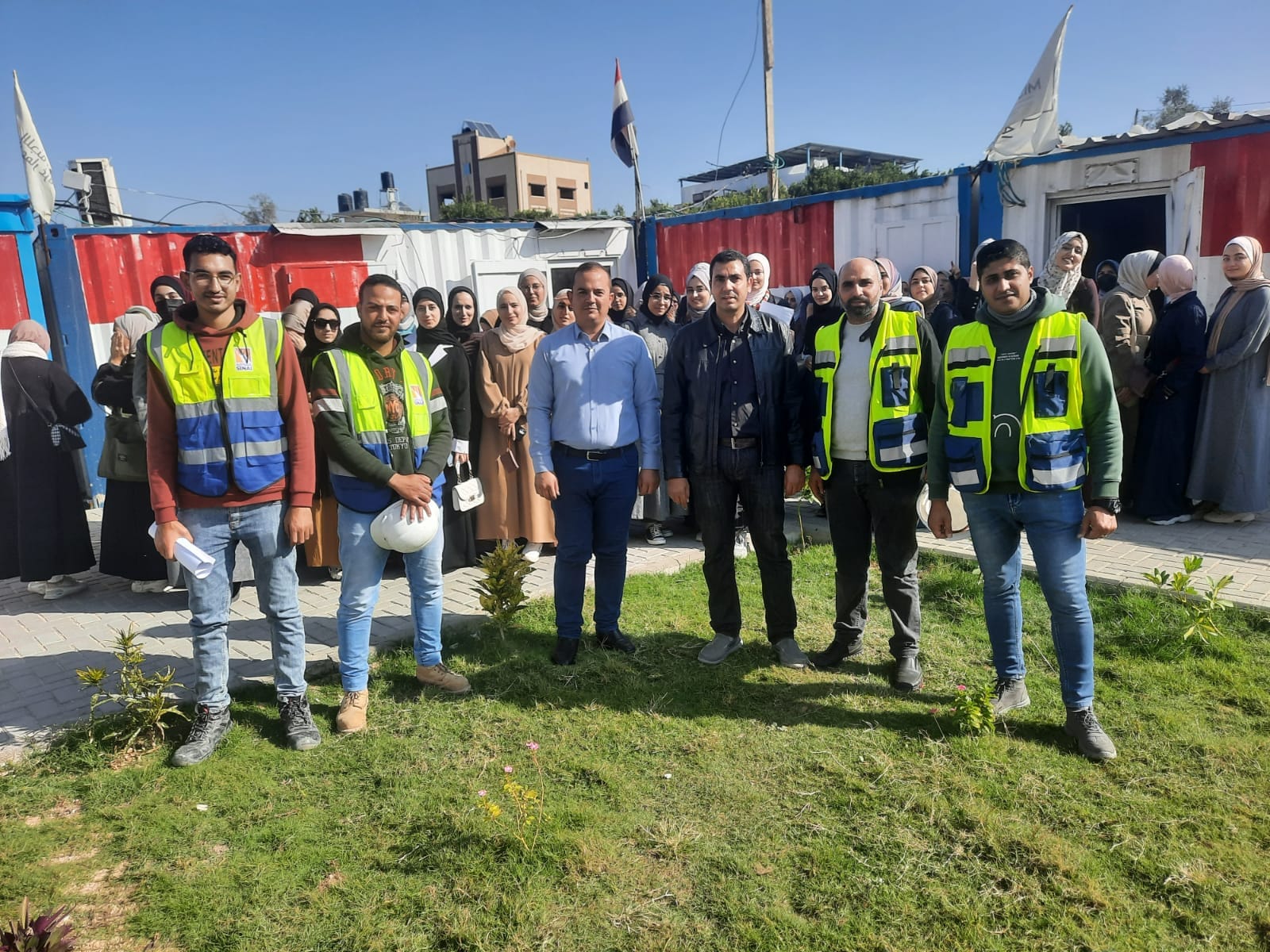 قسم الهندسة المعمارية بالجامعة الإسلامية ينظم رحلة علمية لمشروع دار مصر (3)